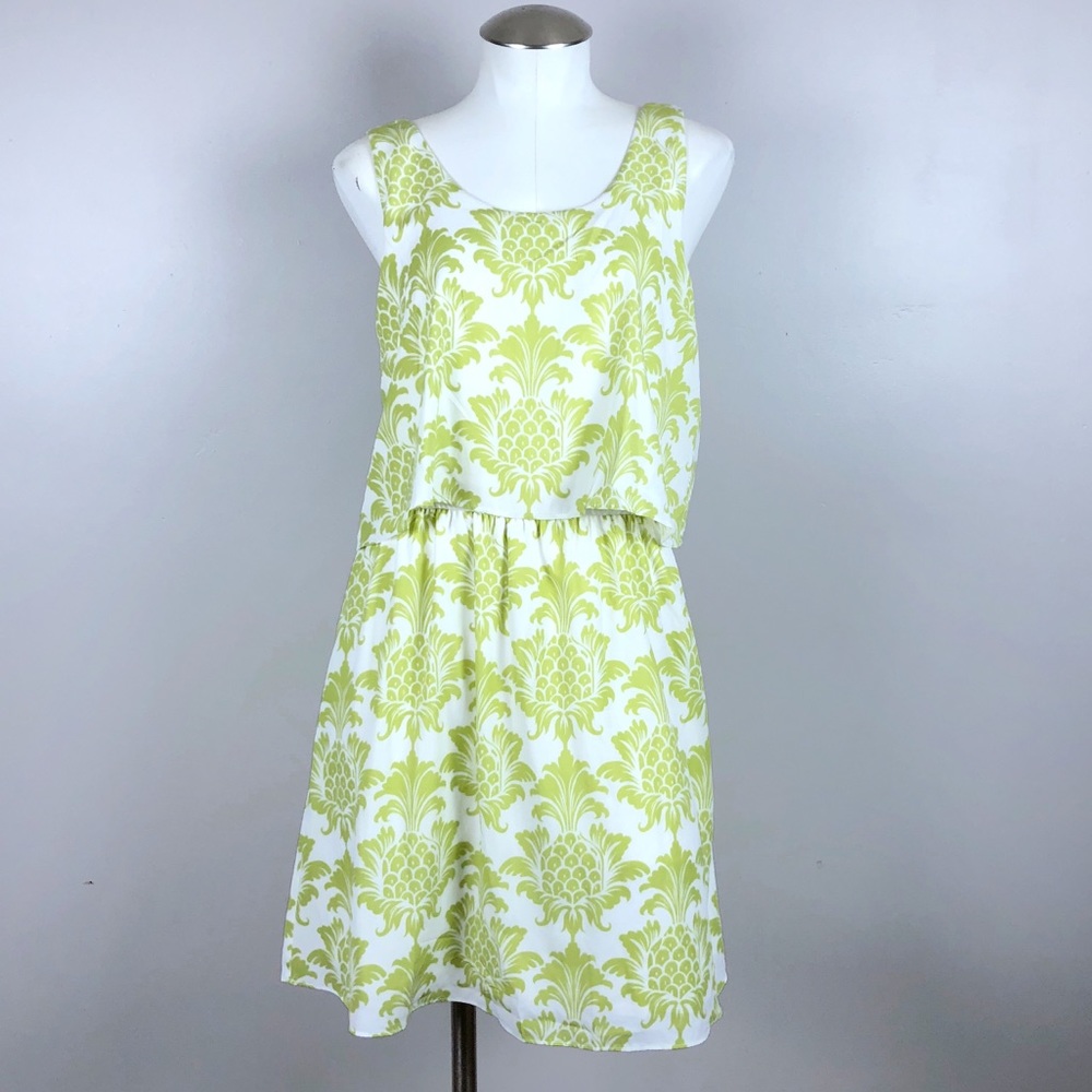 New C Wonder Sleeveless Pineapple Dress